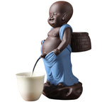 Purple Sand Tea Lucky Pee Boy Tea Tray Utensils Ornaments